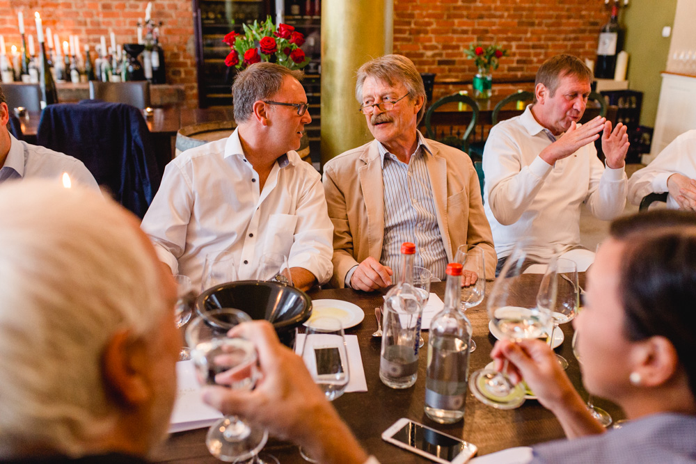 Eventfotograf Hamburg: Weinprobe in der Villa Verde